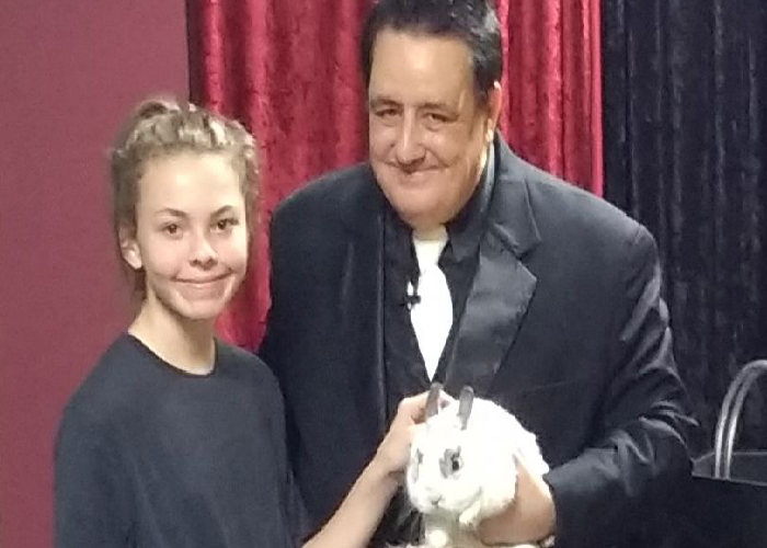 Amazing Andre with Rabbit